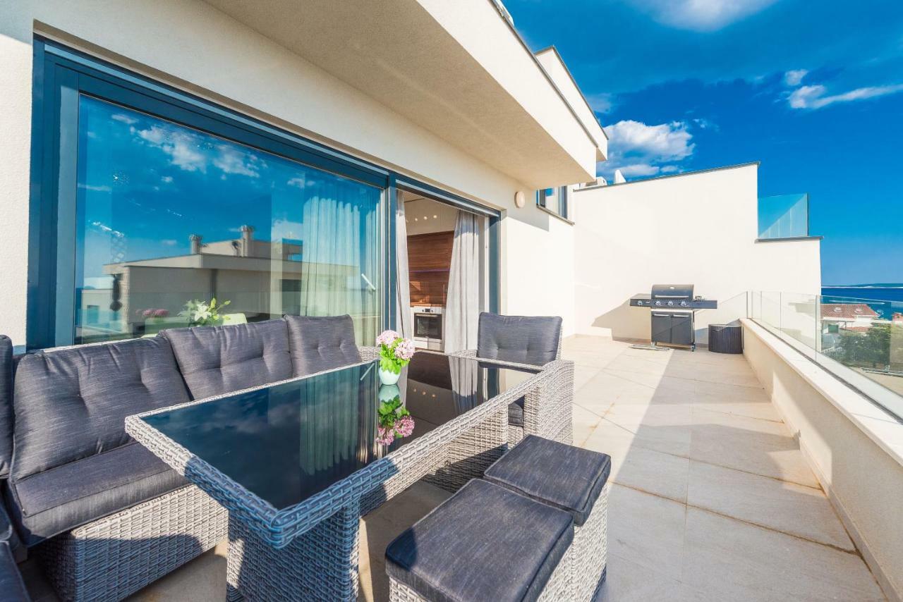 Apartamento Luxury Penthouse Mandre Exterior foto