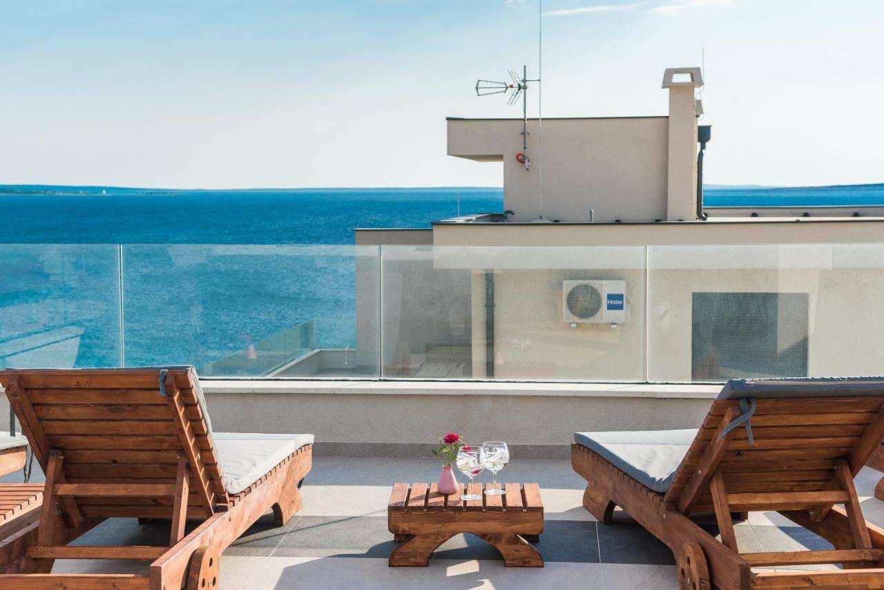 Apartamento Luxury Penthouse Mandre Exterior foto