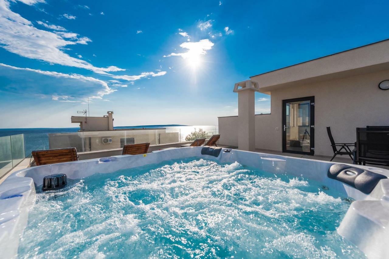 Apartamento Luxury Penthouse Mandre Exterior foto