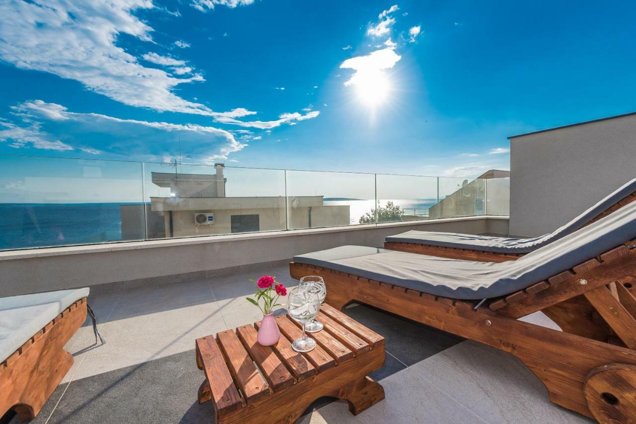 Apartamento Luxury Penthouse Mandre Exterior foto